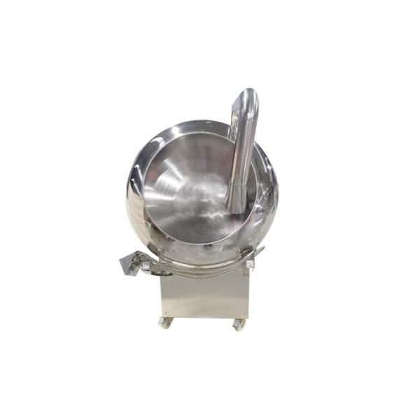 Pharmaceutical 30Kg/h Small Pill Coating Machine Auto Coater Tablet Coating