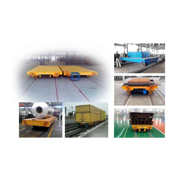 460ton Foundry Motorized Transfer Cart Rail Mounted Carrier
