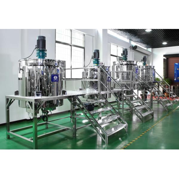 Arrivals Movable Liquid and Powder Mixer Machine Detergent Mixing Machine Heating Tank Mixing Tank with Homogenizer