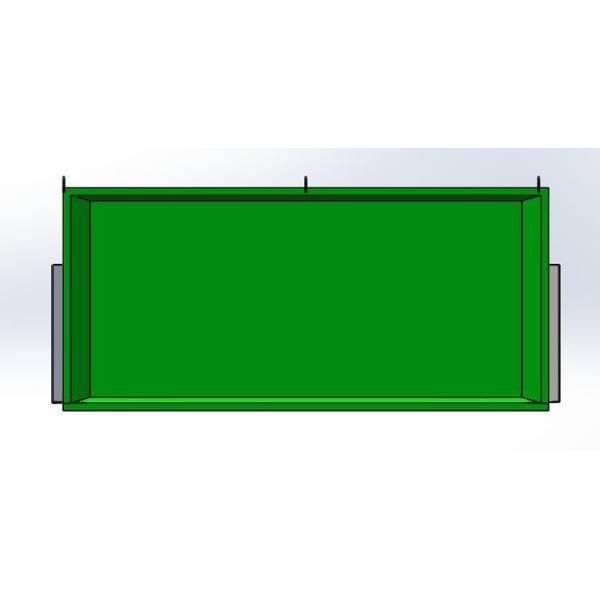 Garbage Management Recycling Front Lift Bin Industrial Waste Skip Dumpster