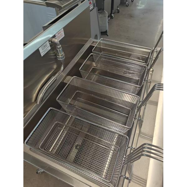 Two Pots Four Baskets GAS Open Deep Commerical Deep Chip Electric & Gas Deep Fryer