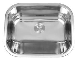 Quality 5545 Stainless Steel Undermount Sink 18/10 Chromium / Nickel Sink 1 Bowl for sale