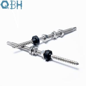 Quality Solar Energy Accessories Double Ended Wood Screw Stainless Steel 304 316 for sale