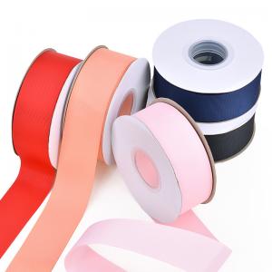 Quality 196 colors High Quality Different Size Gift Ribbon Grosgrain Ribbon for sale