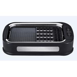 HomeSmokeless Electric Skillet with Removable Temperature Probe Indicator Light