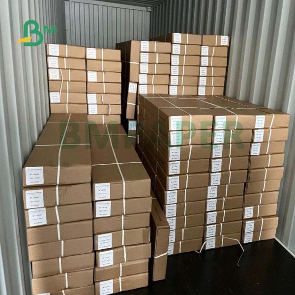 Premium Uncoated Inkjet Plotter Paper 20lb 22" x 150' With Core 2" Premium Uncoated Inkjet Plotter Paper 20lb 22" x 150' With Core 2"