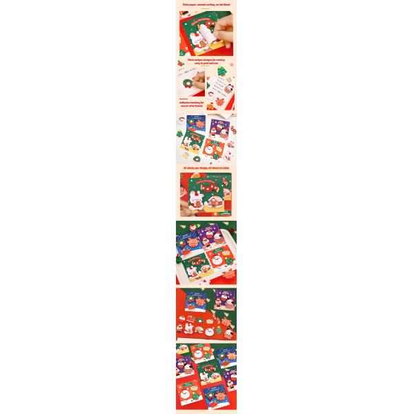 Christmas Themed Sticky Notes Wholesale Combination Gifting Post-it Notes
