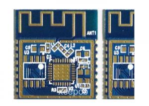 Quality 4 Layer Half Hole Bluetooth Module Fr4 Circuit Board With Exposure Gold Of Antenna for sale