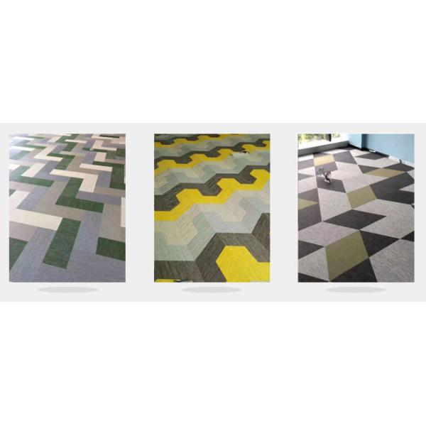 Easy To Keep Clean Textilene PVC Fabric Carpet Rug for Officer Hotel Shopping Mall