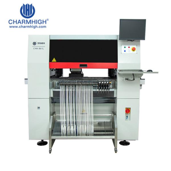 Visual Automatic Calibration CHM861 8 Heads 100 Feeder SMT Machine