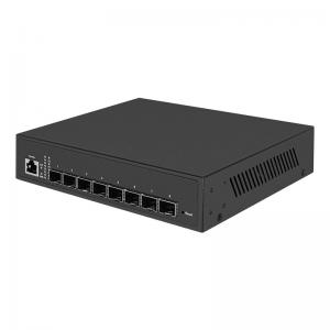 China 8 10gb SFP+ Layer 3 Switch With QoS And CLI Management For Smooth Network Operations on sale