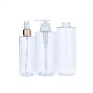 China Transparent Trigger Sprayer Bottles 500ml 350ml 300ml Spray With White Caps on sale