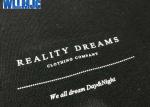 China custom logo underwear heat transfer clothing labels,Bra T shirt sports dress fitness cloth iron on heat transfer cloth for sale