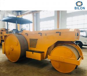 Quality High Stability Road Construction Paver Machine , Three Wheel Static Road Roller for sale