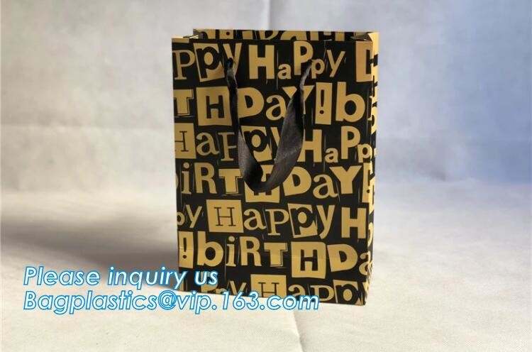 Custom Logo Printed New Style White Kraft Paper Bag With Twisted Handle,recyclable twist handle printed shopping brown k
