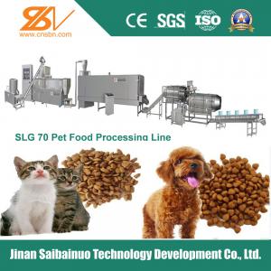 Quality 0.1-6t/H Automatic Cat Food Machine For Floating Fish Feed for sale