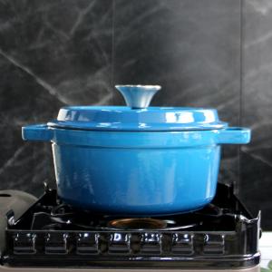 Quality 2/2.5/2.8/3.8/4.8L Enameled Cast Iron Braiser For Daily Use for sale
