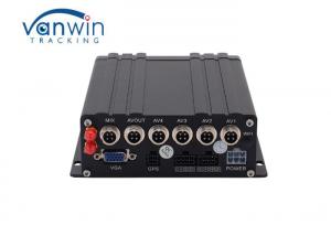 Quality CMS Platform 9~32V H265 4CH Dual SD Card MDVR With USB Mouse for sale