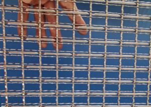 Quality Hand Woven Brass Architectural Metal Mesh 1.8mm 2.0mm Wire Metal Lattice Sheet for sale