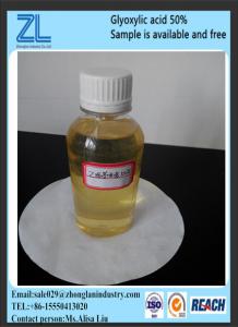 China glyoxylic acid /glyoxylic acid 50% on sale