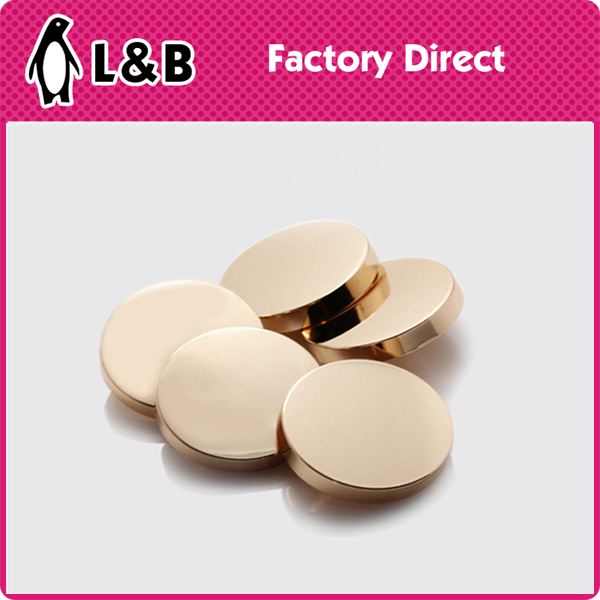 2019 Fashion 14l-54l Flat High-grade Snap Button Metal Shank Button For Coat/shirt