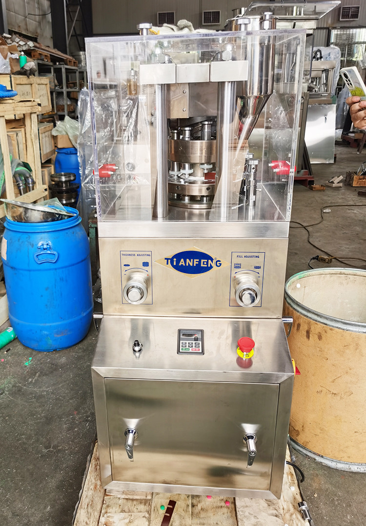 60KN 20mm Electric Pill Tablet Press Machine For Powder Camphor