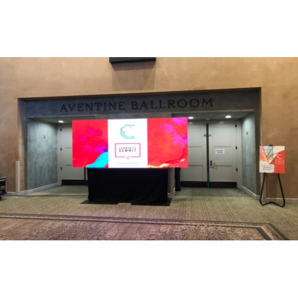 High Contrast P2.5mm 3840HZ Led Stage Screen Rental 100000 Hours LED Life