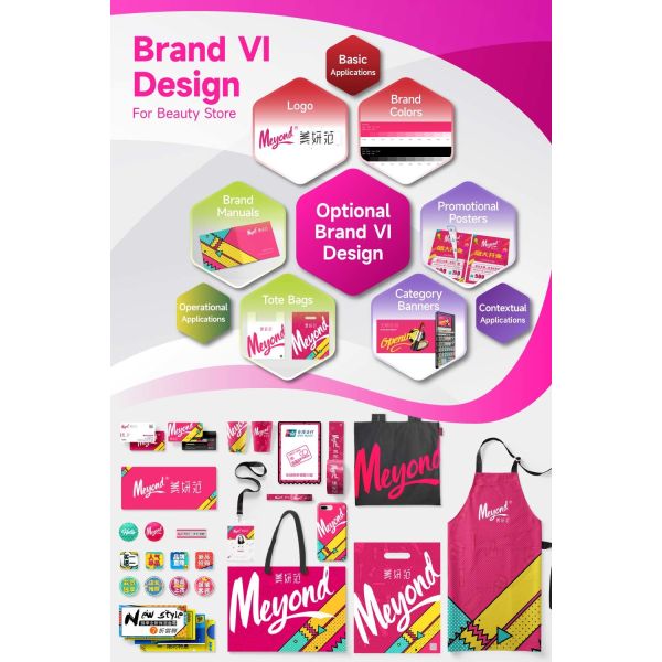 TJiS-BZ-01 3mm Gold Mirror Organic Board Skincare Display Cabinet with LED Strips