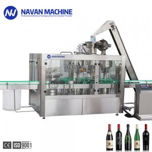 China Automatic Glass Bottled Non Carbonated Drink Wine Filling Machine on sale