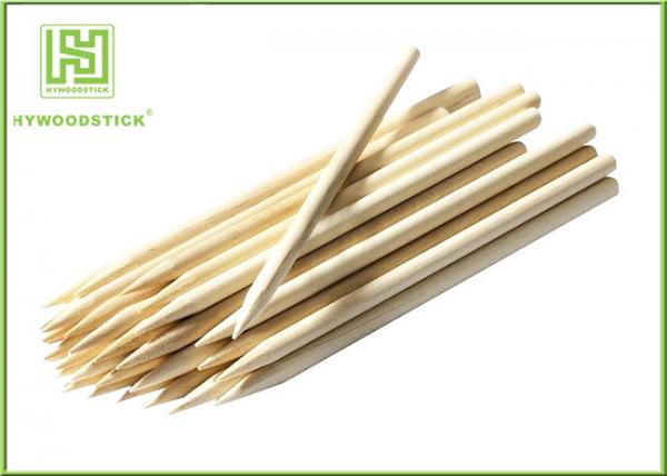 Buy BBQ Pointed Thin Small Wooden Sticks , Wooden Kebab Sticks For Party Picnic at wholesale prices