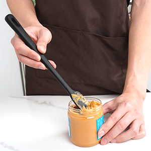 Rubber Spatula, Upgrade Strong Handle With Ergonomic Grip, Heat Resistant Up To 600°F For Nonstick Cookware, Cooking