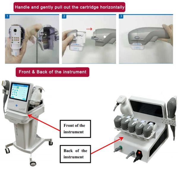Focused Ultrasound SMAS Lifting Machine 7D 2 In 1 HIFU Slimming Liposonix