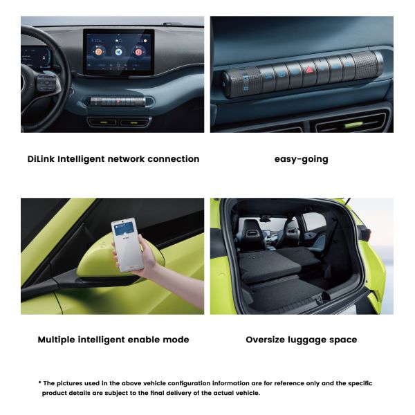 Distributors Byd Seagull 405 Km Battery Electric Vehicle Customization With 100% Electric Energy Type