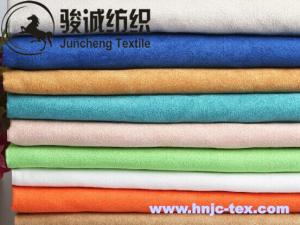 Quality Soft handle suede fabric/ Micro suede for woman dress and other apparels for sale