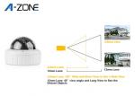 Digital PTZ Speed Dome Camera 10X / Mini High Speed Dome Camera Outdoor