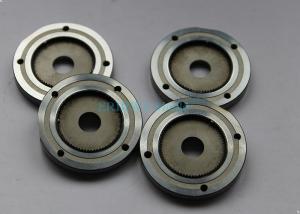 China Auto Precision Plastic Mold Components Silver Wheel Gear With Steel Material on sale