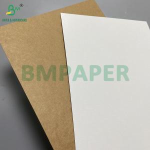 360gr 365gr White Face Kraft Reverse Food Grade Packaging Paperboard 31 43