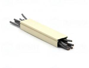 Quality Beige 30*20mm Aluminum Extrusion Profiles Trunking For Power Cords Lines Cable Tray for sale