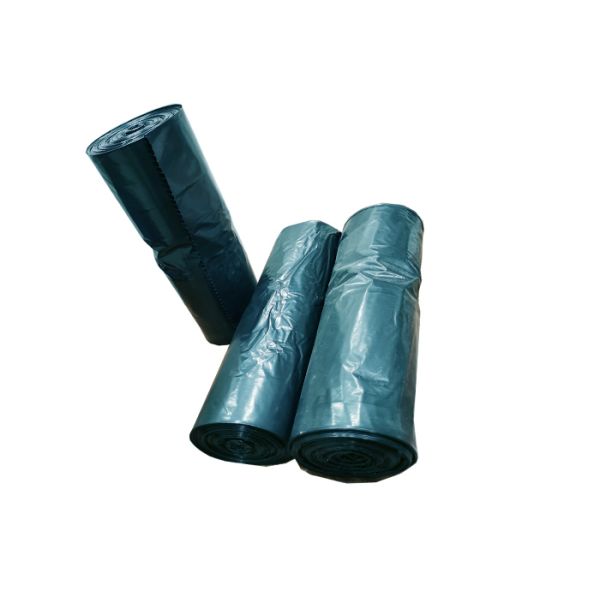 100 Gallon Jumbo Black Trash Can Liners Large Heavy Duty Trash Bags 60"W x 68"H