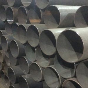 China Black Coated 12 Inch Structure steel ERW Seamless Pipe Non Alloy Customized on sale