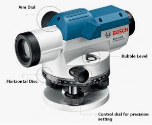 Quality BOSCH GOL 32 D Professional Optical Level Kit Auto Leveling-Telescope for sale