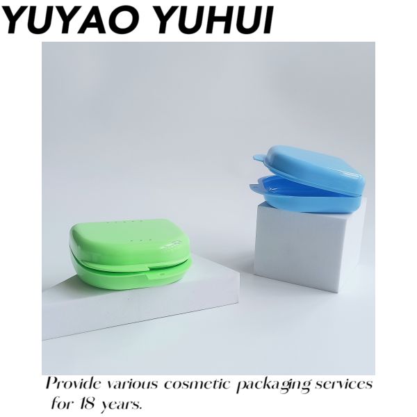 Custom Order Accepted Recyclable Portable Plastic Braces Box for Freely Providing