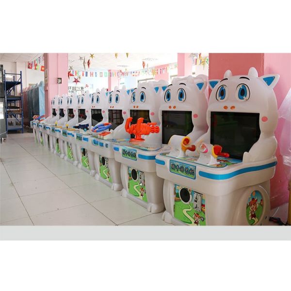 Dreamland Ticket Arcade Machine Kids Double Shooting Game Machine For Children Coin Prize Out Machine