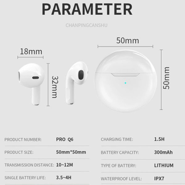 5.0 TWS Wireless Bluetooth Earphone