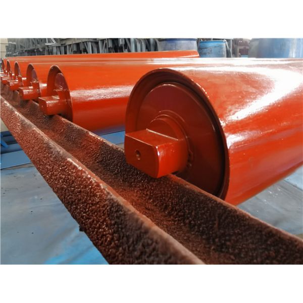 Dust Proof Anti Slanting Adjusting Troughing Roller For Belt Conveyor