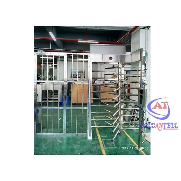 European Standards Biometric Access Control Turnstile Gate With Wiegand Face