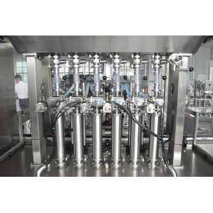 3 In 1 Rotary 500ml Bottle Filling Capping Machine