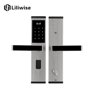 Quality Wooden Door Apartment Door Locks Digital Unlock With Card Password for sale