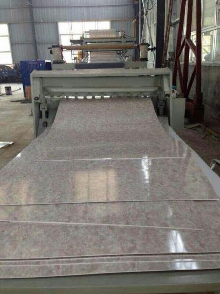 Buy China newest PVC imitation marble stone sheet extrusion line at wholesale prices