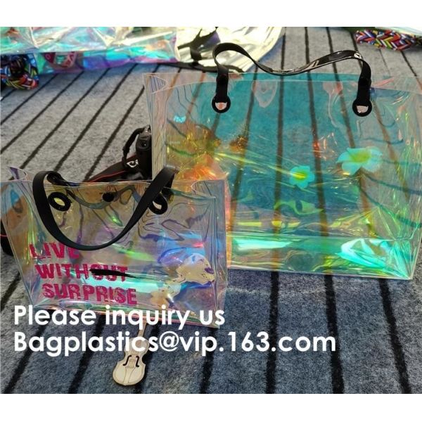 Biodegradable Promotional BAGEASE Three-Layer Hand Bag PVC Tote Waterproof Craft Paper Bag Leather Handle Tote Bag